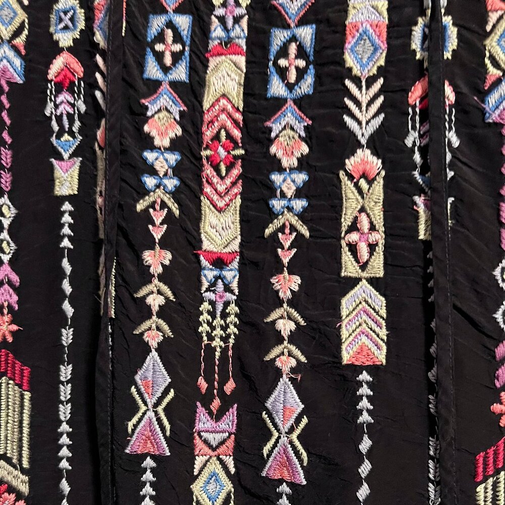 Johnny Was Embroidered Poncho - NEW - Size Small - Picture 3 of 8